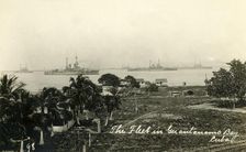 The Fleet in Guantanamo Bay, Cuba c1919. Creator: Unknown