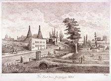 The Fleet River near Bagnigge Wells, St Pancras, London, c1800. Artist: Anon