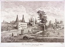 The Fleet River near Bagnigge Wells, St Pancras, London, c1800. Artist: Anon