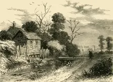 The Fleet River, near St. Pancras, 1825 (c1876). Creator: Unknown
