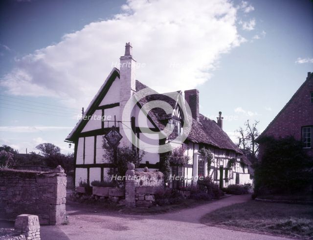 The Fleece Inn at Bretforton, Worcestershire, c1955. Creator: Arthur Charles Kirby Ware.