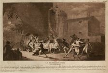 The Flight to Varennes (Fuite à Varennes), 1791. Creator: Guyot, Laurent (1756-1808)