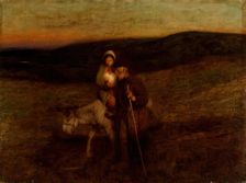 The Flight, c1909. Creator: Edward Stott