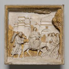 The Flight into Egypt, 1484. Creators: Benedetto Briosco, Tomaso Cazzaniga