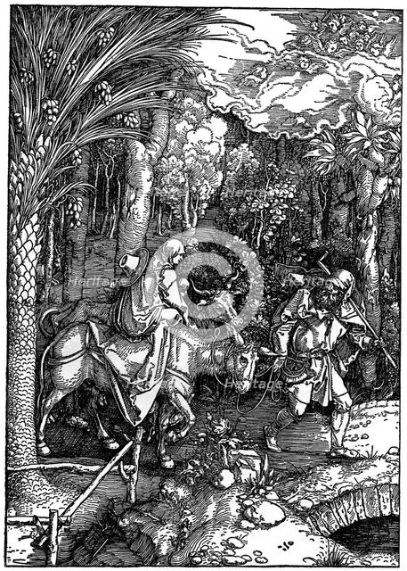 'The Flight into Egypt', 1502-1505, (1936). Artist: Albrecht Dürer