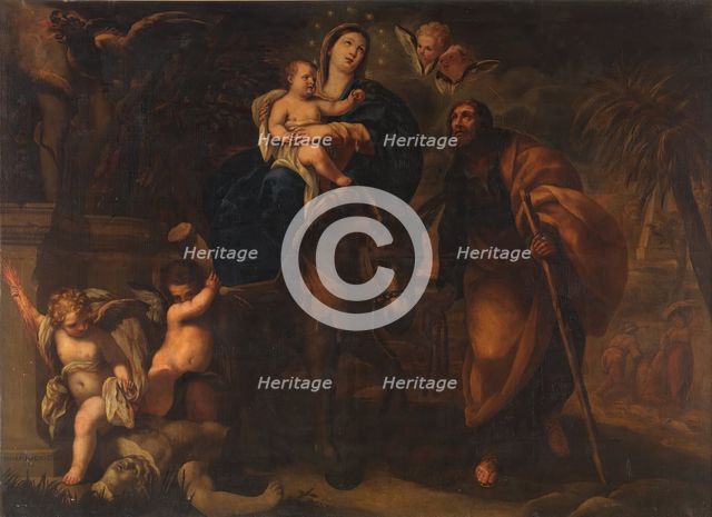 The Flight into Egypt, 1697. Creator: Manuel de Castro.
