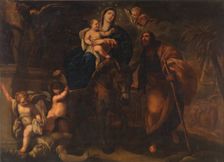The Flight into Egypt, 1697. Creator: Manuel de Castro