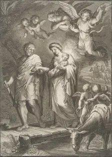 The Flight into Egypt, 1700-(?). Creator: Francesco Polanzani