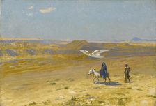 The Flight into Egypt, 1890s. Creator: Gerôme, Jean-Léon (1824-1904)