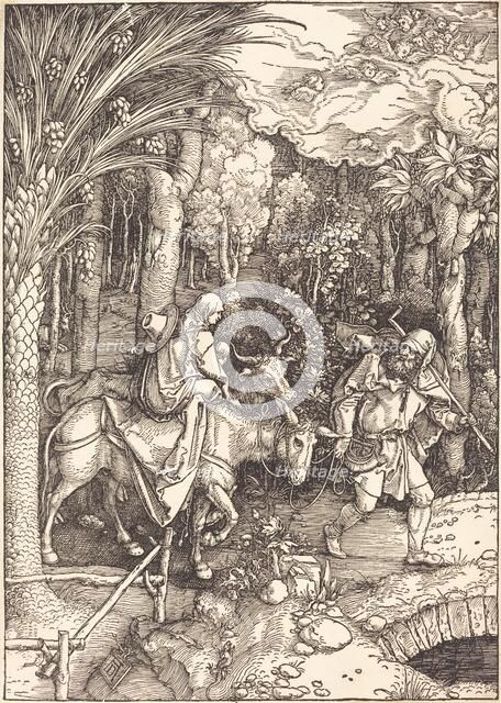 The Flight into Egypt, c. 1504. Creator: Albrecht Durer.