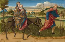 The Flight into Egypt, c. 1515. Creator: Vittore Carpaccio