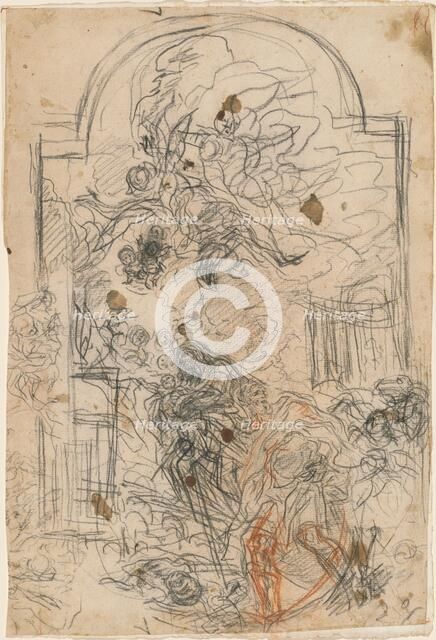 The Flight into Egypt, c. 1664. Creator: Baldassare Franceschini.