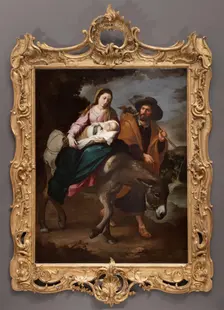 The Flight into Egypt, c.between 1647 and 1650. Creator: Bartolomé Esteban Murillo