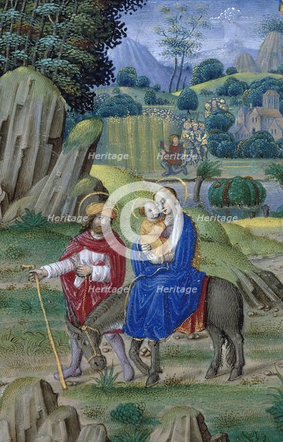 The Flight into Egypt, c1520.  Creator: Jean Pichore.