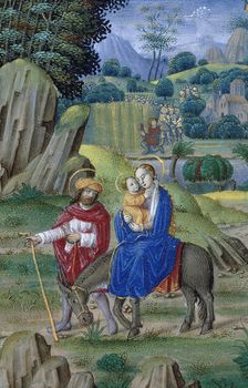 The Flight into Egypt, c1520. Creator: Jean Pichore
