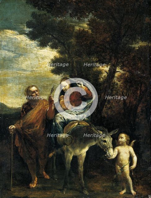 The Flight into Egypt, c1710-1725. Creator: Giuseppe Maria Crespi.