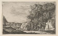 The Flight into Egypt, ca. 1630-31. Creator: Claude Lorrain