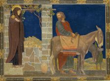 The Flight into Egypt, ca. 1915. Creator: H. Siddons Mowbray