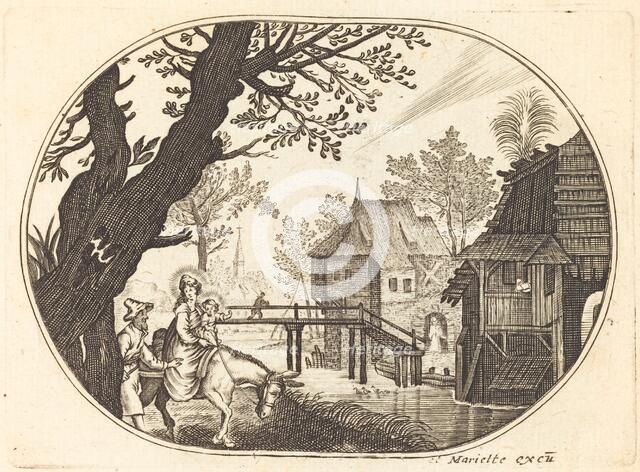 The Flight into Egypt. Creator: Balthasar Moncornet.