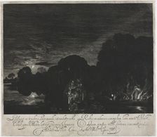 The Flight into Egypt. Creator: Hendrik Goudt (Dutch, 1585-1630)
