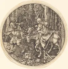 The Flight into Egypt. Creator: Master L
