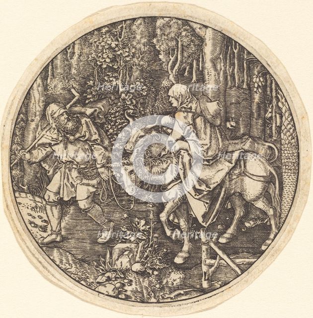 The Flight into Egypt. Creator: Master L.