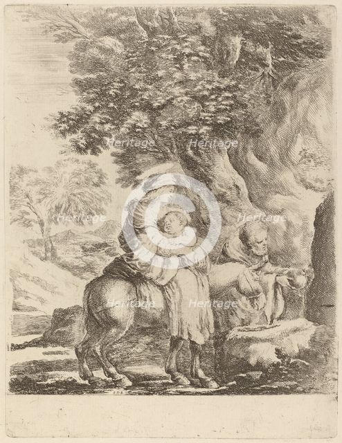 The Flight into Egypt. Creator: Stefano della Bella.