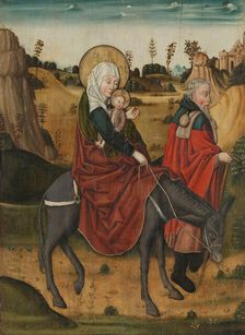 The Flight into Egypt, probably between 1450 and 1500. Creator: Unknown