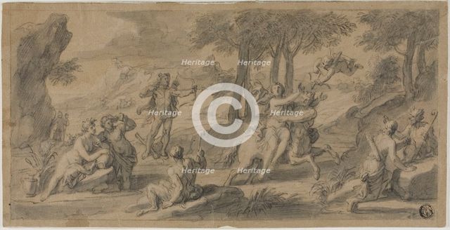 The Flight of the Centaur Nessus with Dejanina, n.d. Creator: Francois Verdier.