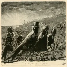 The Flight of the Swallows 1882. Creator: Unknown
