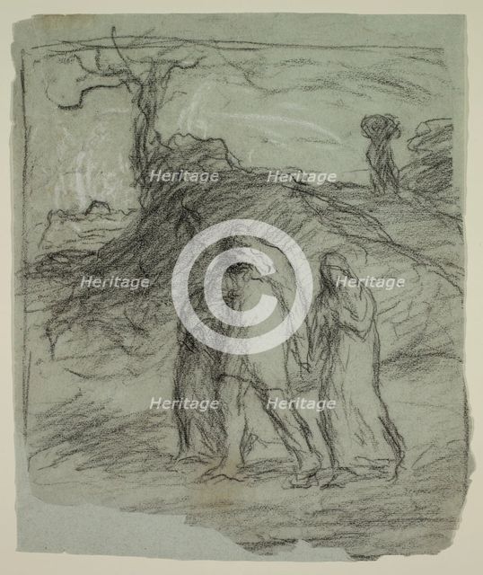 The Flight of Lot, c1870-1896. Creator: Wyatt Eaton.