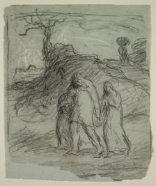 The Flight of Lot, c1870-1896. Creator: Wyatt Eaton