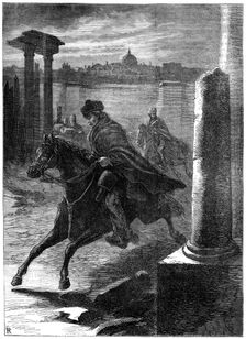 The flight of Prince Charles from Rome, 18th century (19th century)