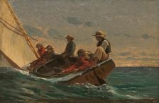 The Flirt, 1874. Creator: Winslow Homer
