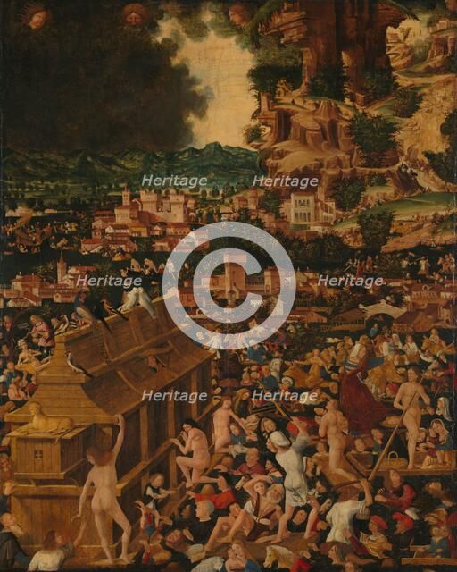 The Flood, 1450-1499. Creator: Anon.