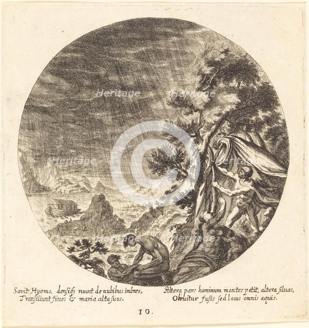 The Flood, 1665. Creator: Georg Andreas Wolfgang.