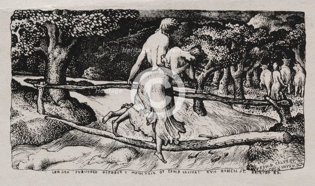 The Flood, 1829. Creator: Edward Calvert (British, 1799-1883).