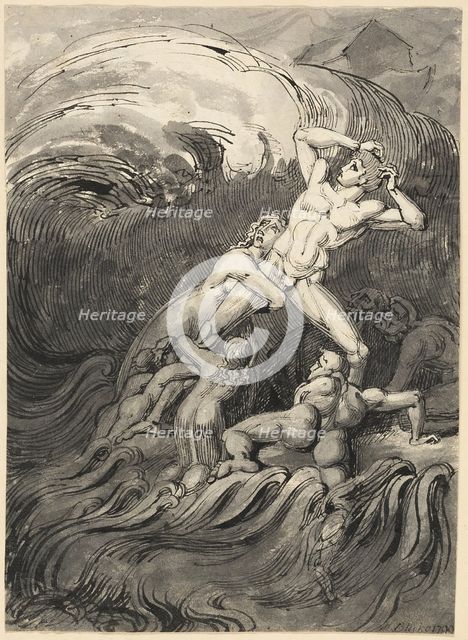 The Flood, n.d. Creator: William Young Ottley.