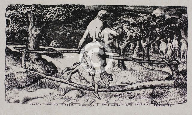 The Flood, n.d. Creator: Edward Calvert.