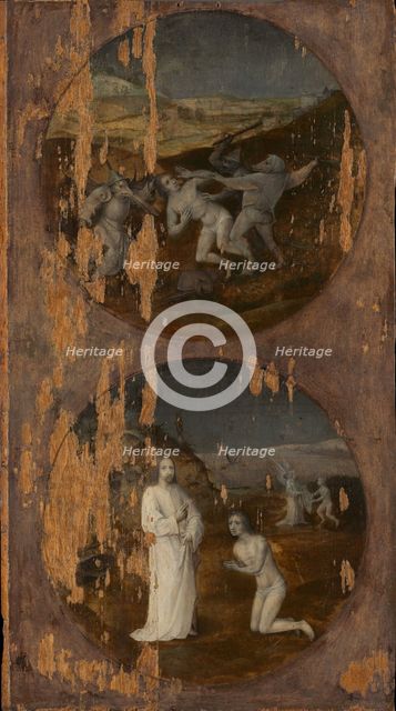The Flood (reverse), Between 1508 and 1516. Creator: Bosch; Hieronymus (c. 1450-1516).
