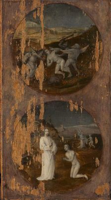 The Flood (reverse), Between 1508 and 1516. Creator: Bosch; Hieronymus (c. 1450-1516)