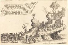 The Float of Mount Parnassus, 1616. Creator: Jacques Callot