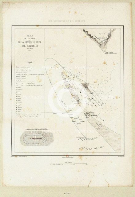 The Floating batteries at the Siege of Kinburn 1855-1856, 1856. Artist: Anonymous  