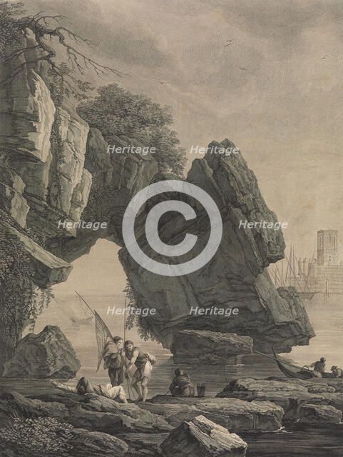 The Florentine Fishermen, ca. 1770. Creator: After Joseph Vernet (French, Avignon 1714-1789) .