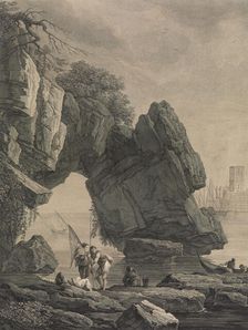 The Florentine Fishermen, ca. 1770. Creator: After Joseph Vernet (French, Avignon 1714-1789)