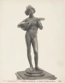 "The Florentine Singer", 1865, (1903). Creator: Neue Photographische Gesellschaft
