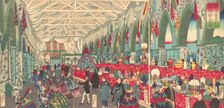 The Flourishing of an English Trading Firm in Yokohama , 9th month, 1870. Creator: Utagawa Yoshiiku