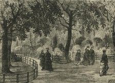 The Flower Walks, Kensington Gardens c1876. Creator: Unknown