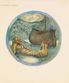 The Flower Book - Meadow Sweet, 1905. Creator: Sir Edward Coley Burne-Jones