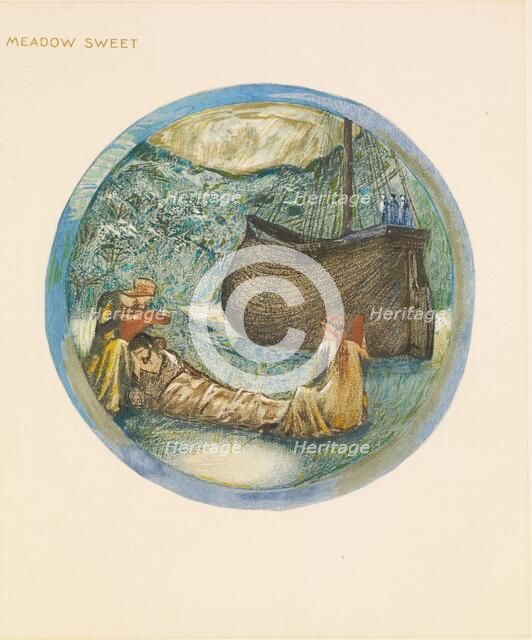 The Flower Book - Meadow Sweet, 1905. Creator: Sir Edward Coley Burne-Jones.